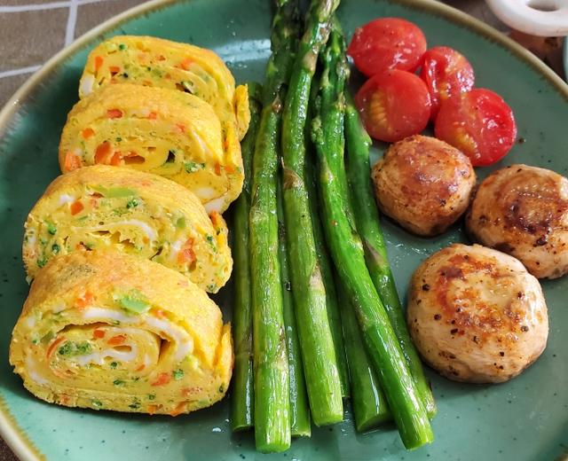 Low-Fat High-Protein Japanese Tamagoyaki