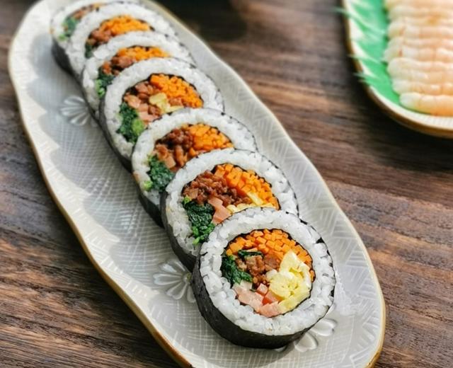 Korean-Style Seaweed Rice Rolls