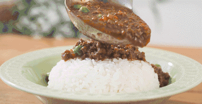 Minced Beef Rice Bowl